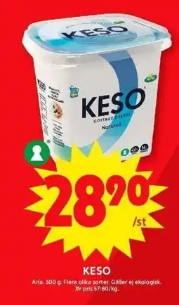ICA Maxi KESO erbjuda