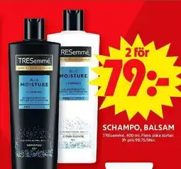 ICA Maxi SCHAMPO, BALSAM erbjuda
