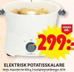 ICA Maxi ELEKTRISK POTATISSKALARE erbjuda