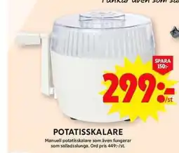 ICA Maxi POTATISSKALARE erbjuda