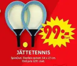ICA Maxi JÄTTETENNIS erbjuda
