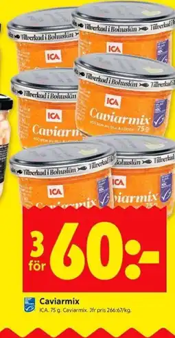 ICA Kvantum Caviarmix erbjuda