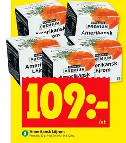 ICA Kvantum Amerikansk Löjrom erbjuda