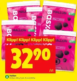ICA Kvantum Hallon erbjuda