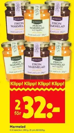ICA Kvantum Marmelad erbjuda