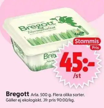 ICA Supermarket Bregott erbjuda