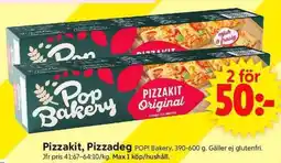 ICA Supermarket Pizzakit, Pizzadeg erbjuda