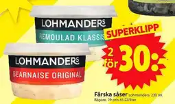 ICA Supermarket Färska såser erbjuda