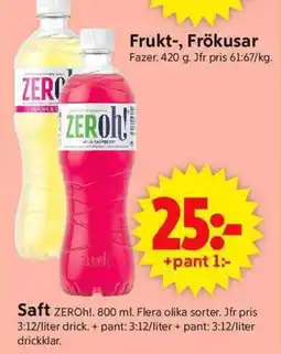 ICA Supermarket Saft erbjuda