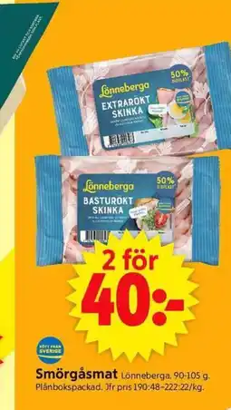 ICA Supermarket Smörgåsmat Lönneberga erbjuda
