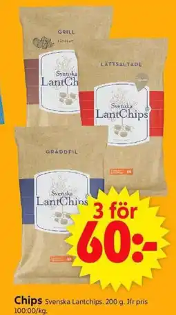 ICA Supermarket Chips erbjuda