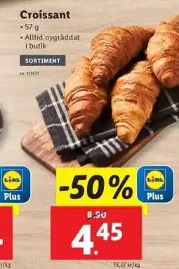 Lidl Croissant erbjuda