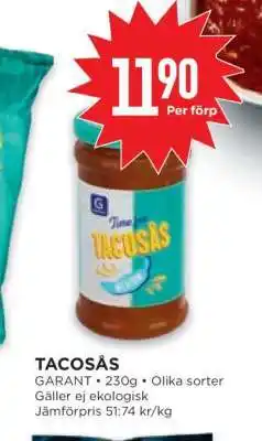Willys Tacosås erbjuda