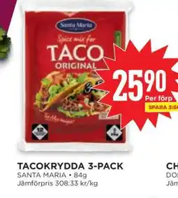 Willys Tacokrydda 3-pack erbjuda