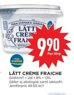 Willys Lätt Crème Fraiche erbjuda