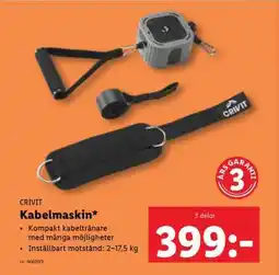 Lidl CRIVIT Kabelmaskin erbjuda