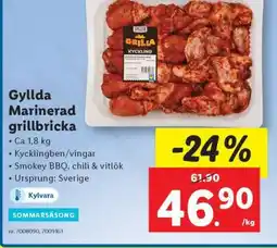 Lidl Gyllda Marinerad grillbricka erbjuda