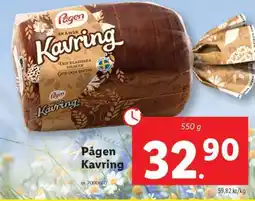 Lidl Pågen kavring erbjuda