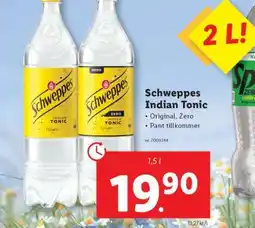 Lidl Schweppes Indian Tonic erbjuda