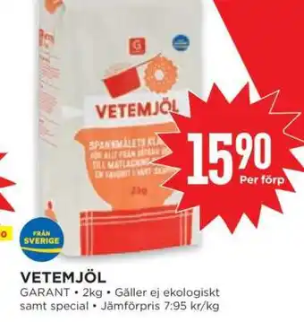 Willys VETEMJÖL erbjuda