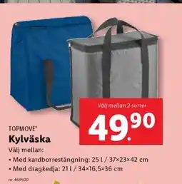 Lidl TOPMOVE Kylväska erbjuda