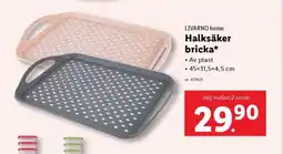 Lidl LIVARNO home Halksäker bricka erbjuda