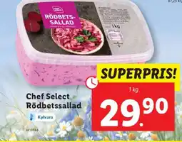 Lidl CHEF SELECT Rödbetssallad erbjuda