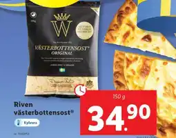 Lidl Riven västerbottensost erbjuda