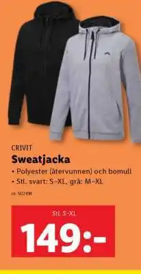 Lidl CRIVIT Sweatjacka erbjuda