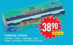 Willys Tonfisk 3-Pack erbjuda