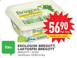 Willys Ekologisk Bregott, Laktosfri Bregott erbjuda