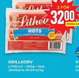 Willys Grillkorv erbjuda