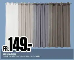 ÖoB GARDINLÄNGD erbjuda
