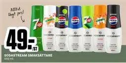 ÖoB SODASTREAM SMAKSÄTTARE erbjuda