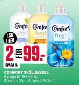 ÖoB Comfort Sköljmedel erbjuda