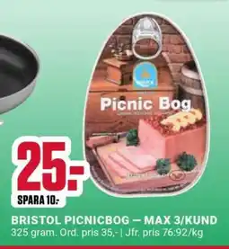 ÖoB BRISTOL PICNICBOG erbjuda