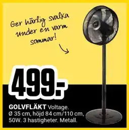 ÖoB Golvfläkt Voltage erbjuda