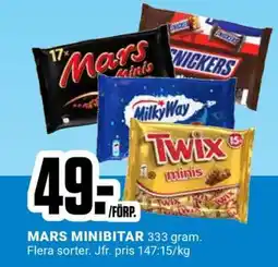 ÖoB Mars Minibitar erbjuda