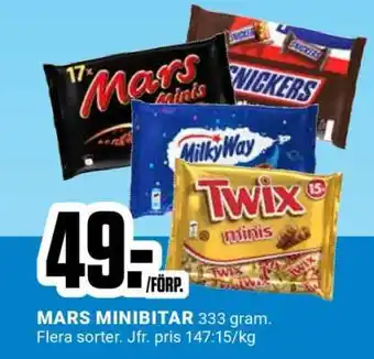 ÖoB Mars Minibitar erbjuda