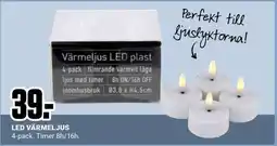ÖoB LED VÄRMELJUS erbjuda