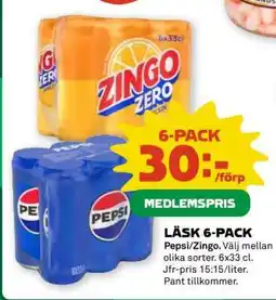 Coop LÄSK 6-PACK erbjuda