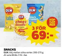 Coop SNACKS erbjuda
