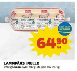 Coop Lammfärs i rulle erbjuda