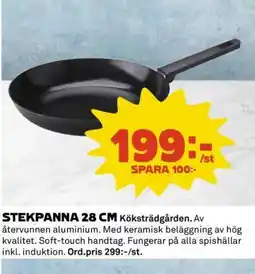 Coop STEKPANNA 28 CM Köksträdgården erbjuda