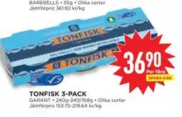 Willys TONFISK 3-PACK erbjuda
