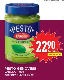 Willys PESTO GENOVESE erbjuda