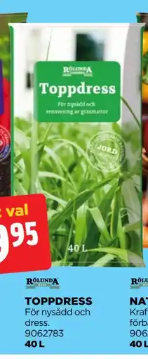 Jem&Fix TOPPDRESS erbjuda