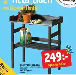 Jem&Fix PLANTERINGSBORD erbjuda