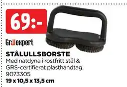 Jem&Fix STÅLULLSBORSTE erbjuda