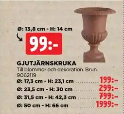 Jem&Fix GJUTJÄRNSKRUKA erbjuda
